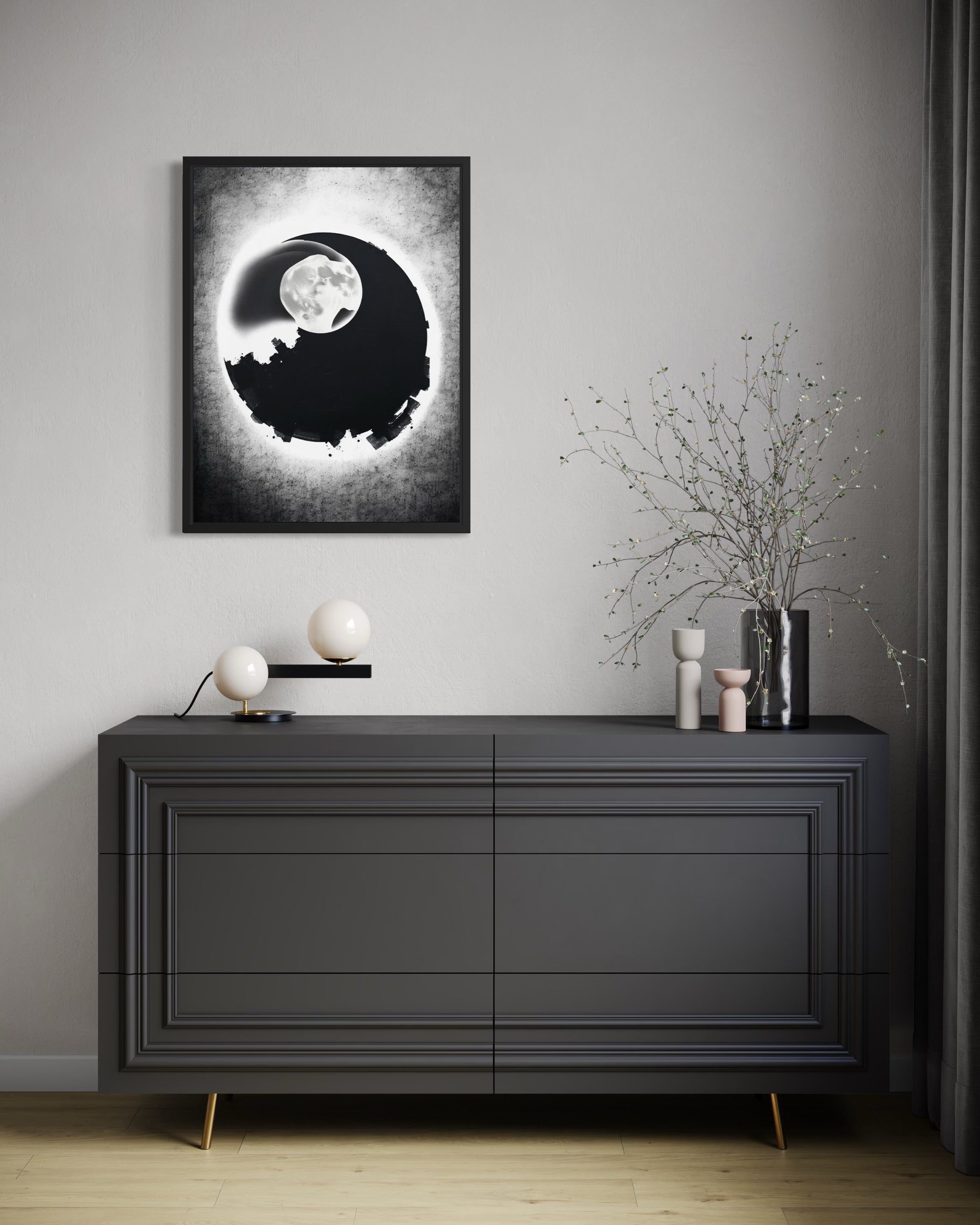 YingYang moon
